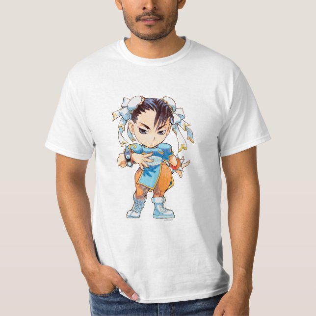 Super Puzzle Fighter II Turbo Chun-Li T-Shirt (Front)