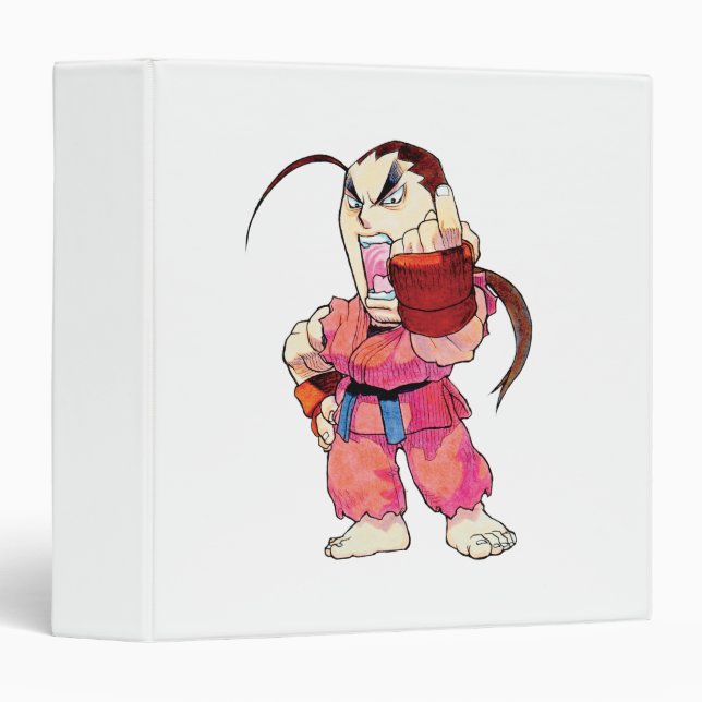 Super Puzzle Fighter II Turbo Dan Binder (Front/Spine)