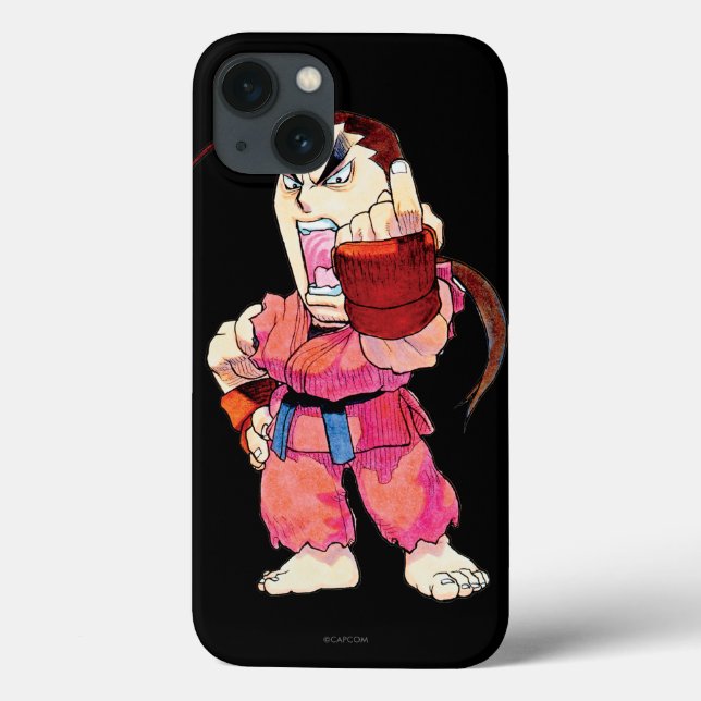 Super Puzzle Fighter II Turbo Dan Case-Mate iPhone Case (Back)