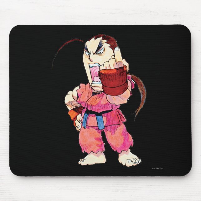 Super Puzzle Fighter II Turbo Dan Mouse Pad (Front)