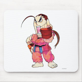 Super Puzzle Fighter II Turbo Dan Mouse Pad