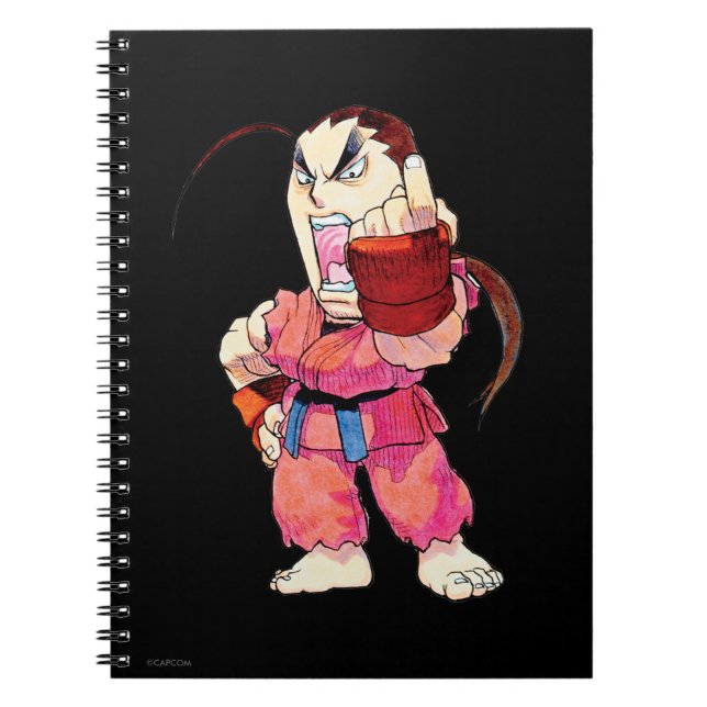 Super Puzzle Fighter II Turbo Dan Notebook (Front)