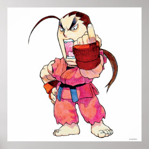 Super Puzzle Fighter II Turbo Dan Poster