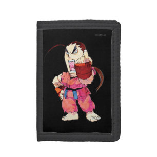 Super Puzzle Fighter II Turbo Dan Trifold Wallet