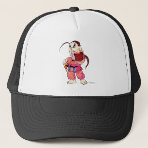 Super Puzzle Fighter II Turbo Dan Trucker Hat