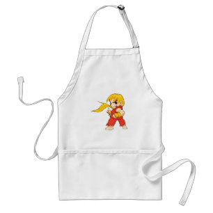 Super Puzzle Fighter II Turbo Ken Adult Apron