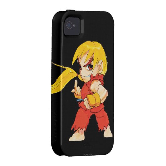 Super Puzzle Fighter II Turbo Ken Case-Mate iPhone Case (Back/Right)