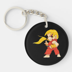 Super Puzzle Fighter II Turbo Ken Keychain