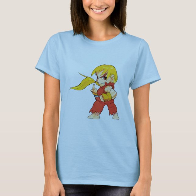 Super Puzzle Fighter II Turbo Ken T-Shirt (Front)