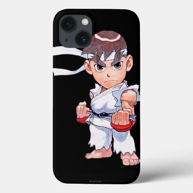 Super Puzzle Fighter II Turbo Ryu Case-Mate iPhone Case (Back)