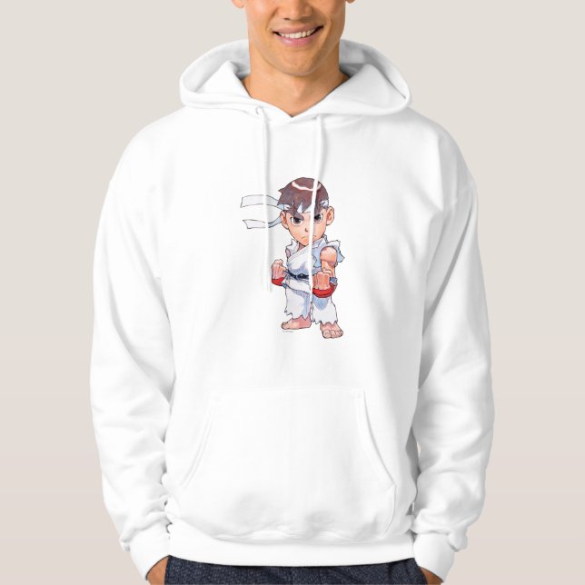 Super Puzzle Fighter II Turbo Ryu Hoodie (Front)