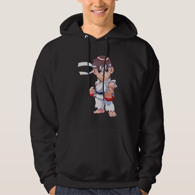 Super Puzzle Fighter II Turbo Ryu Hoodie (Front)