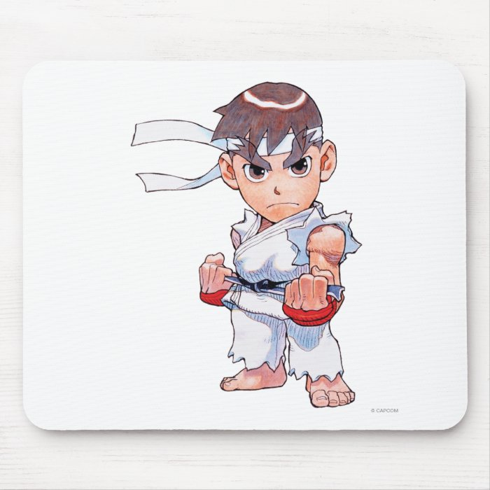 Super Puzzle Fighter II Turbo Ryu Mousepad