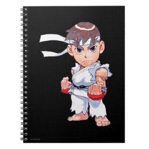 Super Puzzle Fighter II Turbo Ryu Notebook