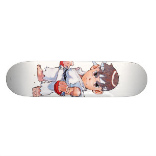 Super Puzzle Fighter II Turbo Ryu Skateboard Deck