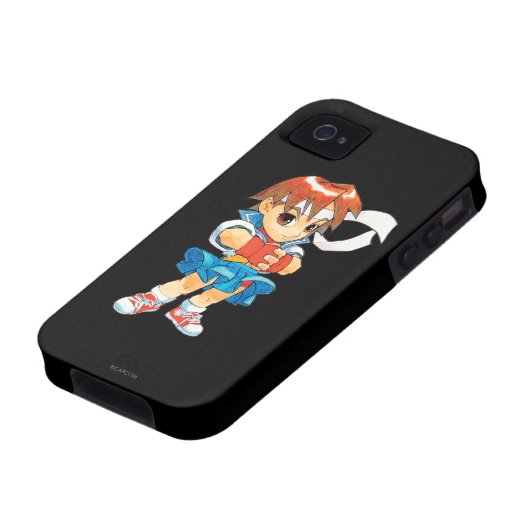 Super Puzzle Fighter II Turbo Sakura 2 Case-Mate iPhone Case (Bottom)