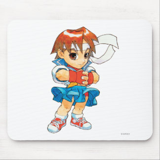 Super Puzzle Fighter II Turbo Sakura 2 Mouse Pad