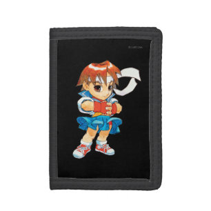 Super Puzzle Fighter II Turbo Sakura 2 Tri-fold Wallet