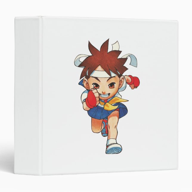 Super Puzzle Fighter II Turbo Sakura Binder (Front/Spine)