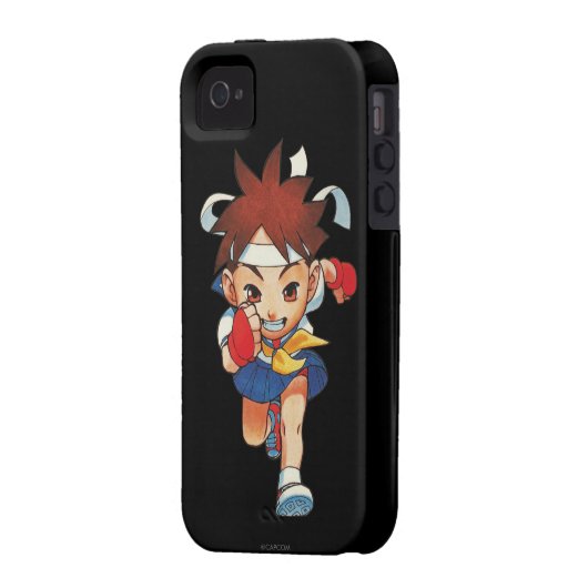 Super Puzzle Fighter II Turbo Sakura Case-Mate iPhone Case (Back Left)