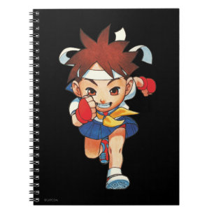 Super Puzzle Fighter II Turbo Sakura Notebook