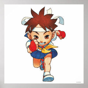 Super Puzzle Fighter II Turbo Sakura Poster