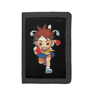 Super Puzzle Fighter II Turbo Sakura Trifold Wallet