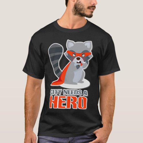 Super Raccoon T_Shirt