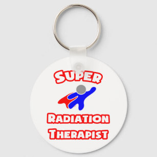 Super Radiation Therapist Keychain