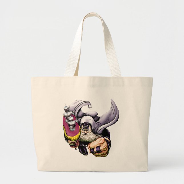 Super Rebbe Large Tote Bag (Front)