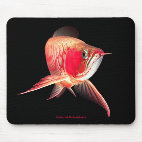 Super Red Arowana Mouse Pad