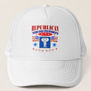 super republican party trucker hat