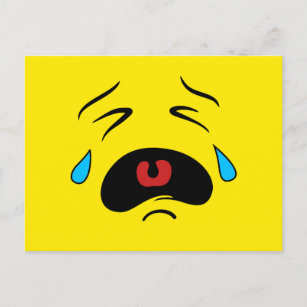 Sad Face Meme Postcards for Sale