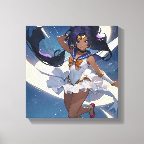 Super Sailor Soldier Shantae Canvas Print