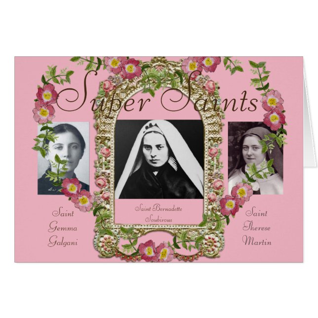 Super Saints Cards (Front Horizontal)