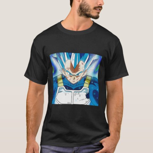 super saiyan blue vegeta Perfect GiftSaiyan gift  T_Shirt