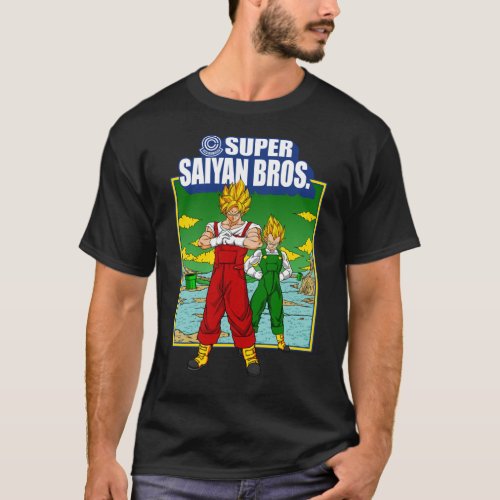 Super Saiyan Bros Super Saiyan png T_Shirt