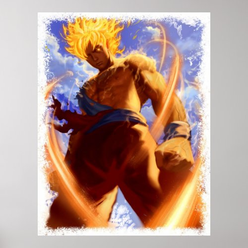 Super Saiyan Goku Poster