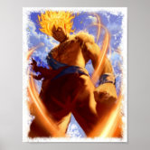 Super Saiyan 3 Goku Poster for Sale by BeeRyeCrafts