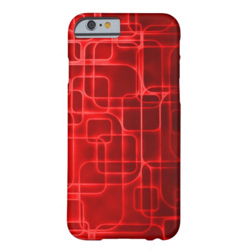 Super Saiyan Red Power Abstract Art Barely There iPhone 6 Case