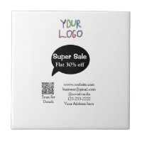 super sale business discount scan QR code details