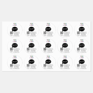 super sale business discount scan QR code details Labels