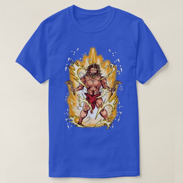 Super Samson Biblical Legend  T-Shirt (Design Front)