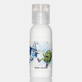 Super Sanitizer vs. Germ Monster