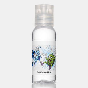Super Sanitizer vs. Germ Monster