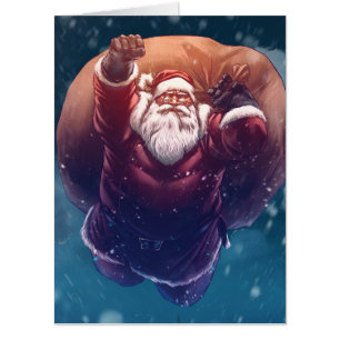 Super Santa Card