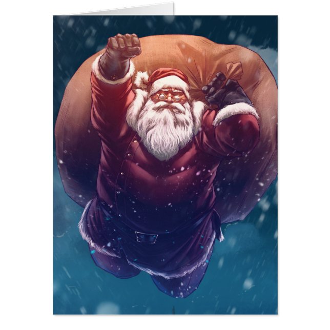 Super Santa Card (Front)