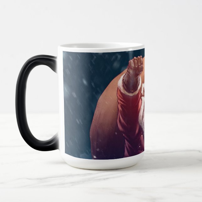 Super Santa Color Morph Mug (Left)