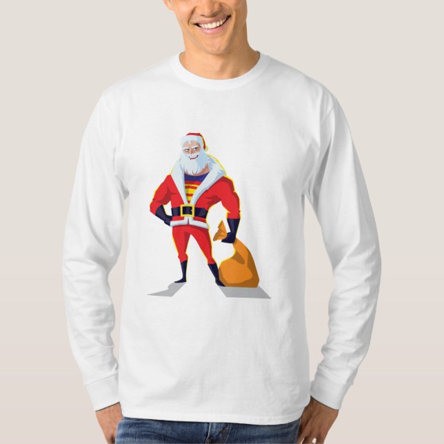 "Super Santa" – Heroic Christmas  T-Shirt (Front)