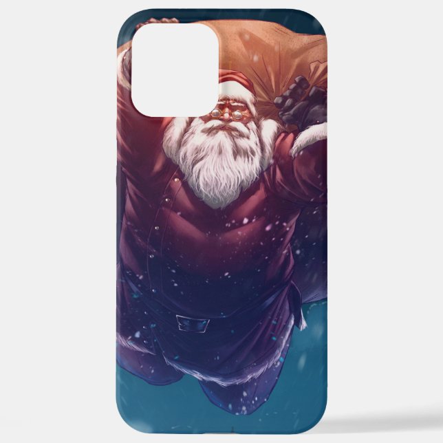 Super Santa iPhone Case (Back)